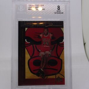 1994-95 Upper Deck Basketball Heroes Michael Jordan #44 BGS 8